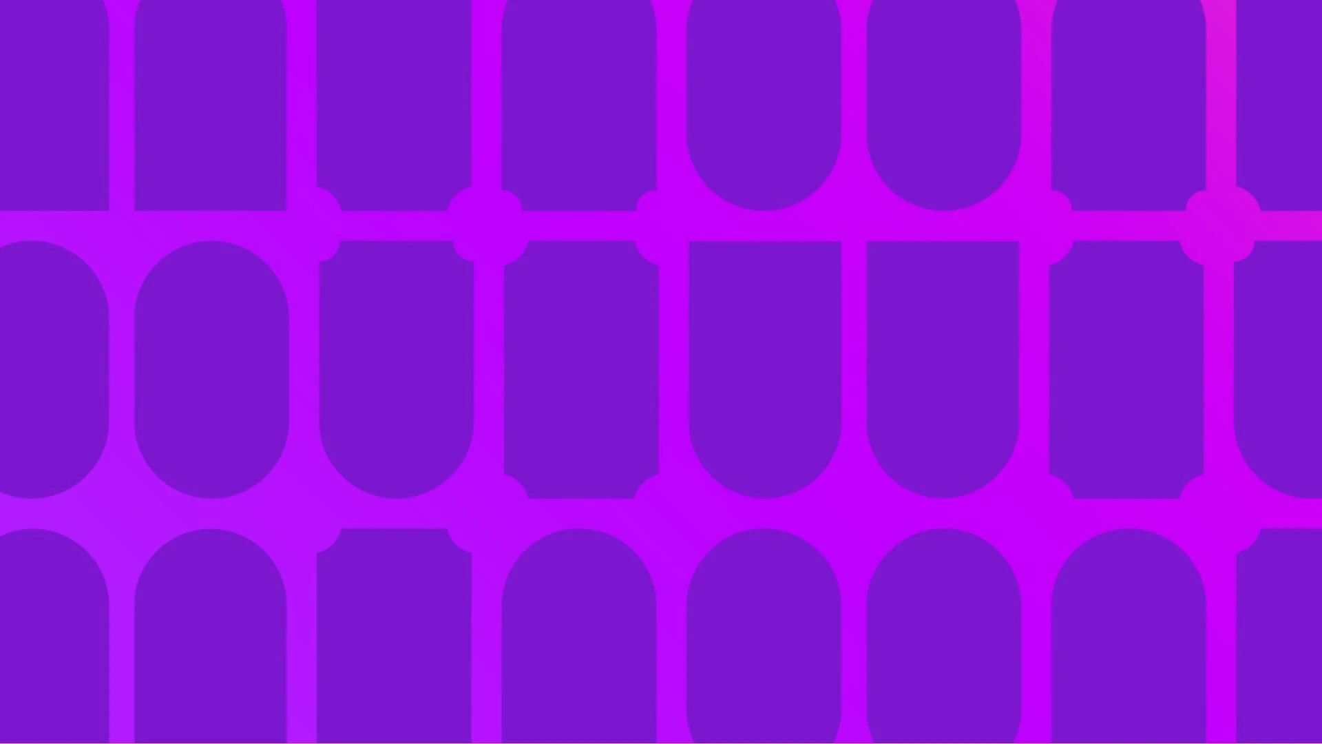 Arched-window grid pattern in magenta-on-purple.
