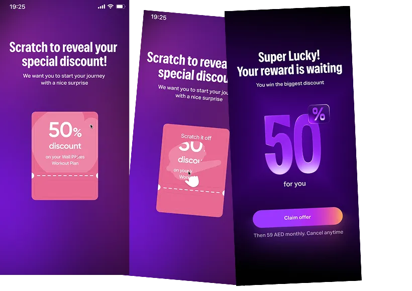 Krea exploration — Scratch reveal